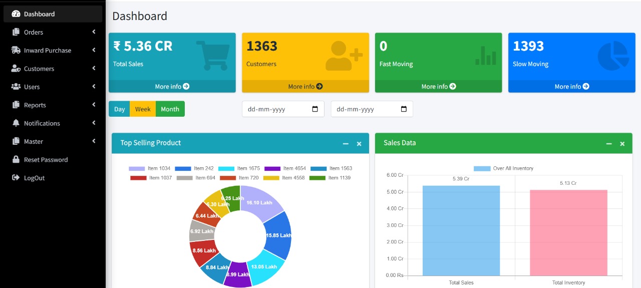 Warehouse & Stock Management